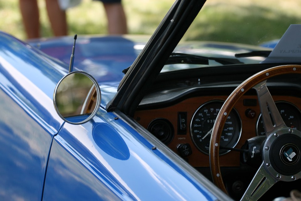 The dashboard of a car seen from the driver's seat